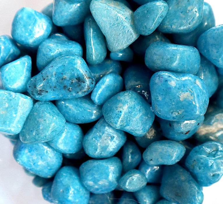 Turquoise-Ferozi Decorative Painted Pebbles Greensouq