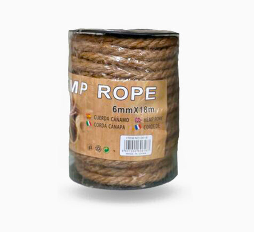 Jute Rope 6mmx18m