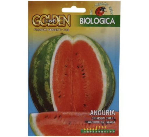 Watermelon "Anguria Crimson Sweet" Organic Seeds by Franchi Green Souq
