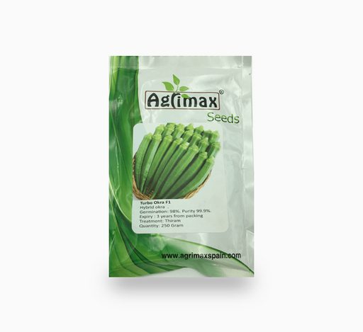 Turbo Okra Premium Quality Seeds