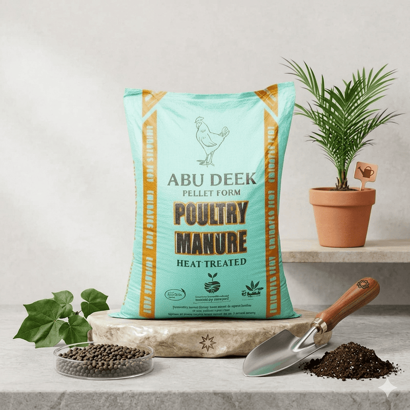 Abu Deek Organic Fertilizer Pellets 25kg - Premium Poultry Manure - Greensouq - 