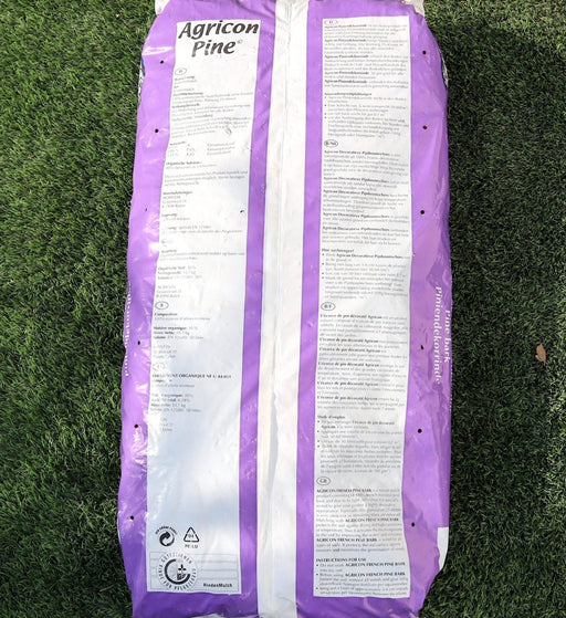 Agricon French Pine Bark Mulch - 50Ltr Bag - Greensouq - 
