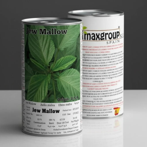 Agrimax Jew Mallow Seeds Tin - Greensouq - 