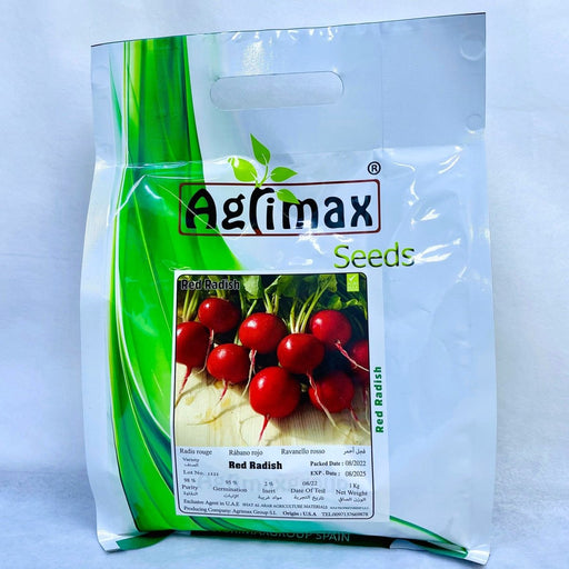 Agrimax Red Radish Seeds - Greensouq - 