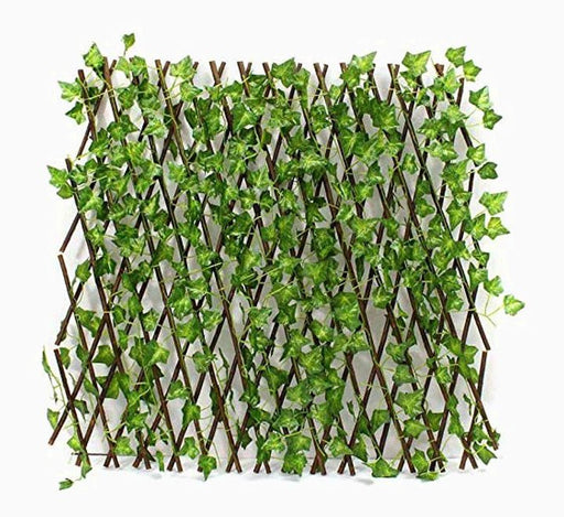 Artificial Bamboo Garden Fence "Cover with artificial leaves" 1.0x2.0m - Greensouq - 