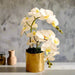 Artificial White Orchids 50cm - Greensouq - 