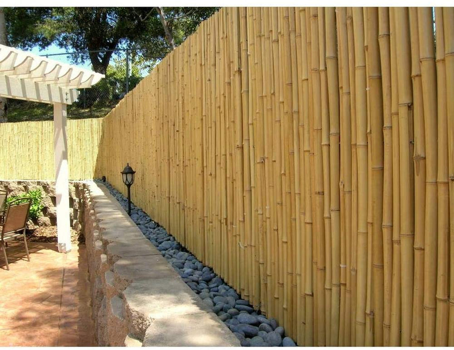 Bamboo Privacy Fence "Durable outdoor privacy, Balcony privacy fence, Boundry privacy fence" - Greensouq - 