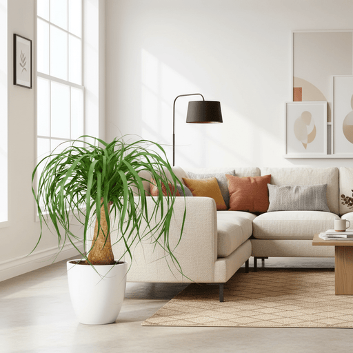 Beaucarnea Recurvata "Elephant's Foot or Ponytail Palm" 50 - 60cm - Greensouq - 