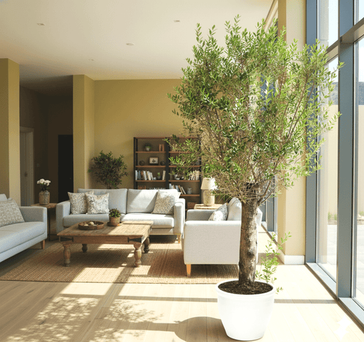 Big Olive 1.5 to 2m Rolled Rim Pot Greensouq Special شجرة زيتون - Greensouq - 