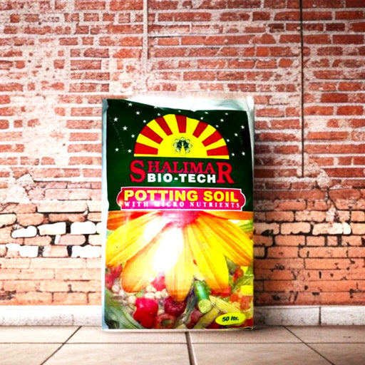 Bio tech potting soil with Micro Nutrients 50Ltrs - Greensouq - 
