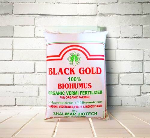 Black Gold Organic Vermi Fertilizer Organic Compost - Greensouq - 