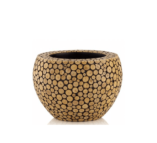 Bowl Wood Ring Pot - Greensouq - 