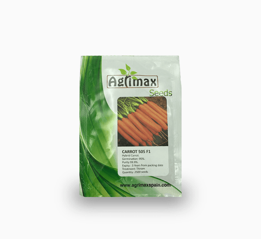 Carrot 505 F1 Premium Quality Seeds - Greensouq - 