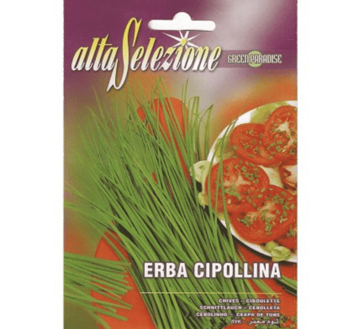 Chives "Erba Cipollina" Premium Quality Seeds by Alta Selezione - Greensouq - 