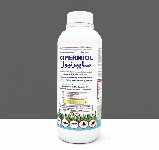 CIPERNIOL® EW 1Ltr | Public Health Pesticide | Cypermethrin 9.3% & Geraniol 1% - Greensouq - 