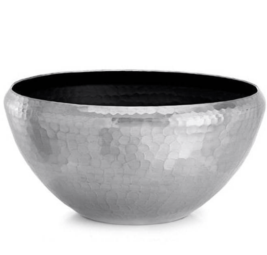 Classic "Aluminium" Hammered Bowl - Greensouq - 