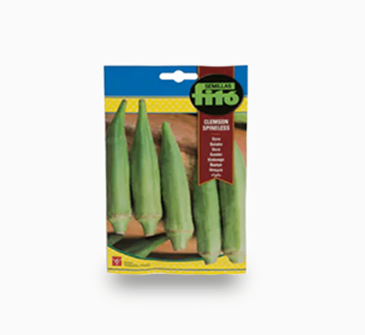 Clemson Okra Seeds Semilla Fito (5 g) - Greensouq - 