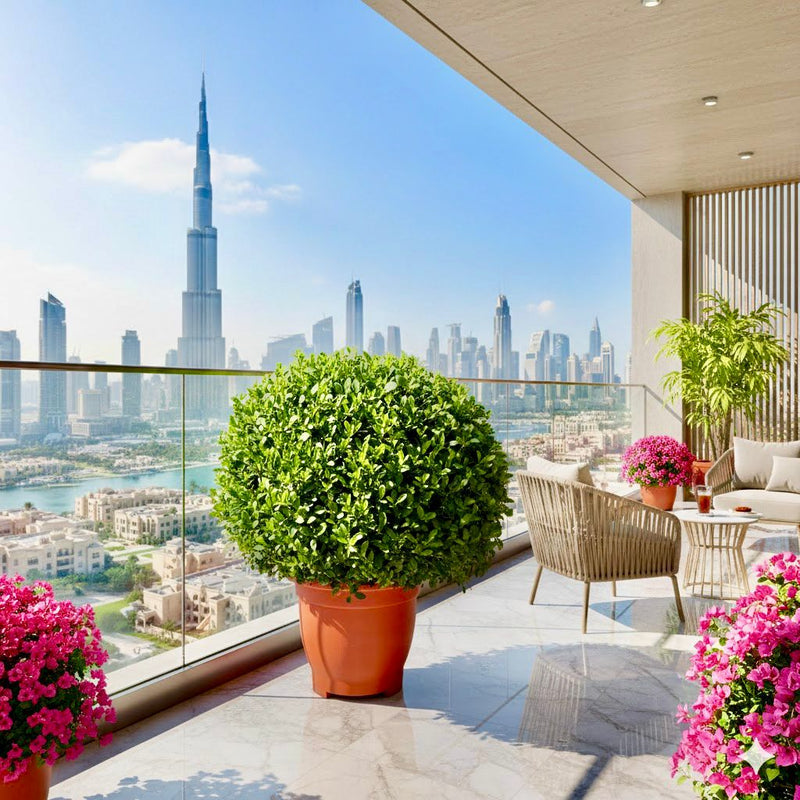 Clerodendrum Inerme (Wild Jasmine) Ball Shape 70 - 80cm - Greensouq - 