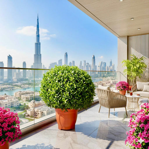 Clerodendrum Inerme (Wild Jasmine) Ball Shape 70 - 80cm - Greensouq - 