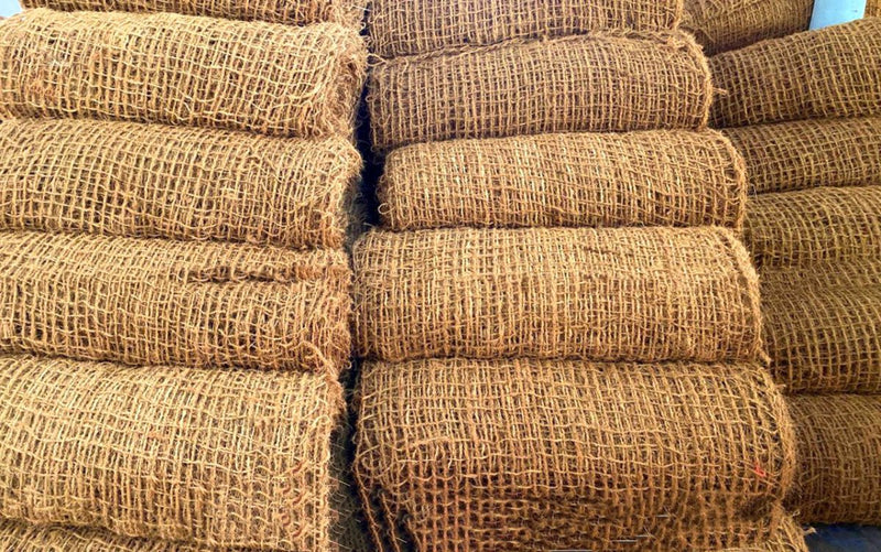 Coconut Net 2m x 20m – Natural Coir Fiber - Greensouq - 