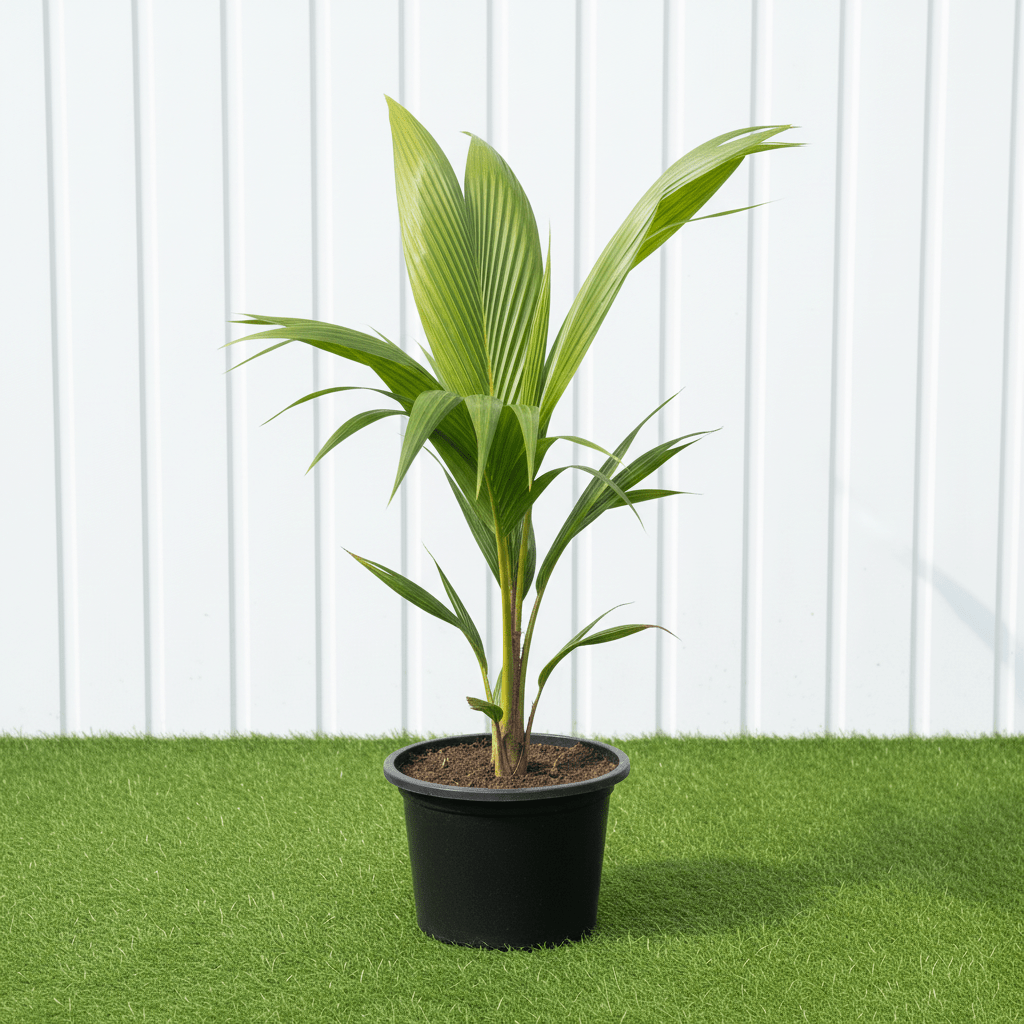 coconut palm indoor Cocos Nucifera "Coconut Palm" Small 1.4 to 1.5m — Greensouq