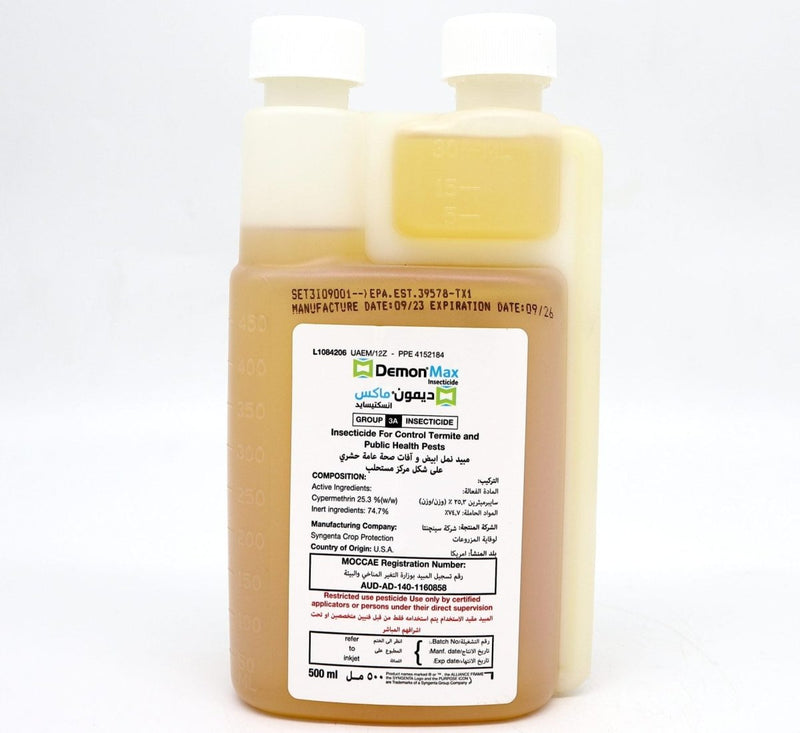 Demon® Max 500ml | Pesticide to Control Termite &amp; Public Health Pests - Greensouq - 