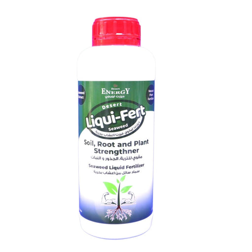 Desert Energy Seaweed Liquid Fertilizer 500ml For Soil, Roots and Plants Strengthner - Greensouq - 