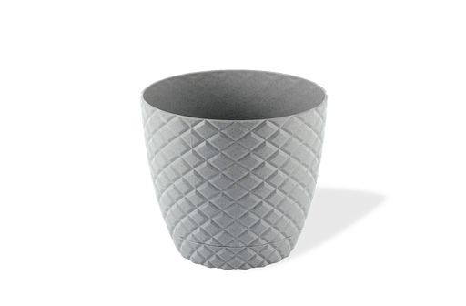 Diamond Plastic Flower Pot - Greensouq - 