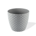 Diamond Plastic Flower Pot - Greensouq - 