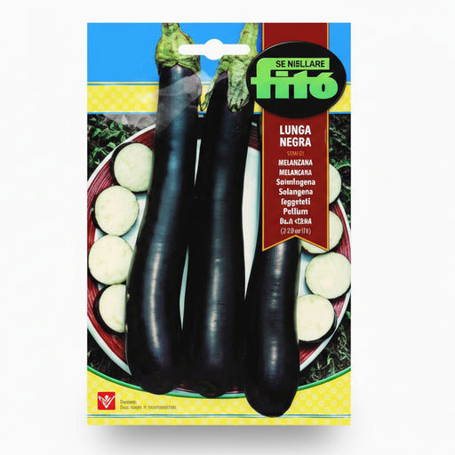 Eggplant Larga Negra 5g - Greensouq - 