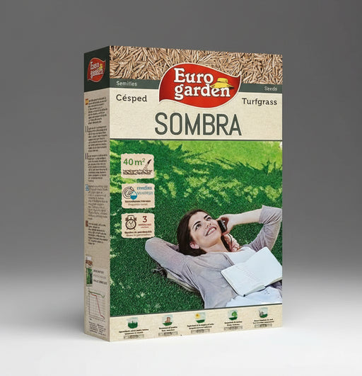 Euro Garden Grass Seeds (Sombra Turfgrass) Premium Quality Seeds 1 - KG made in Spain - Greensouq - 