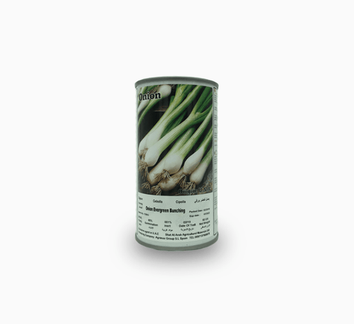 Evergreen Bunching Onions Seeds Tin - Greensouq - 