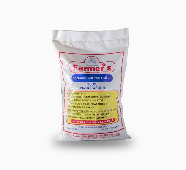 Farmer’s Organic Bio Fertilizer “100% Plant Base” 50L - Greensouq - 