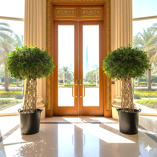 Ficus Microcarpa Nitida Grill 1.5 - 1.7m - Greensouq - 