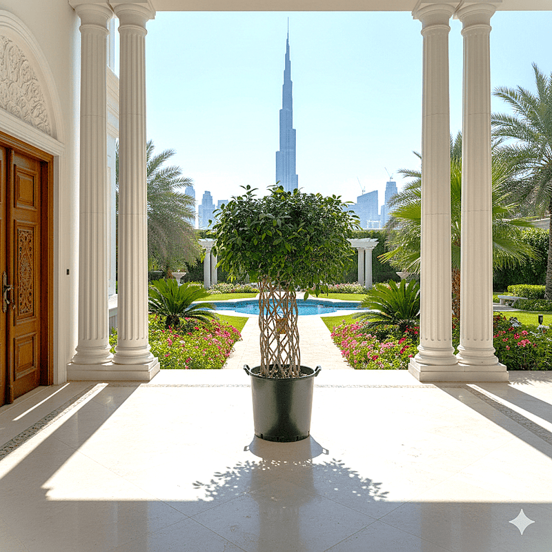 Ficus Microcarpa Nitida Grill 1.5 - 1.7m - Greensouq - 