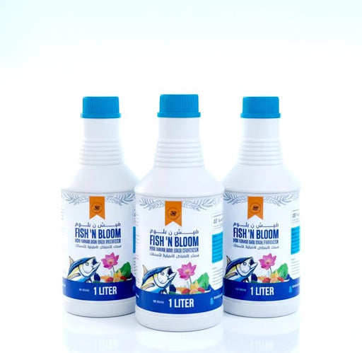 FISH N' BLOOM Fish Amino Acid (FAA) Fertilizer - Organic, Natural Soil Health Booster | 5 Liters - Greensouq - 