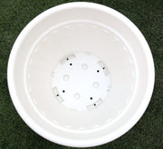 Flower Pot | Outdoor Round Plastic Planter - Greensouq - 