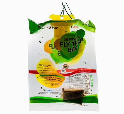 Disposable Fly Trap Bag (Full Control) Green Souq
