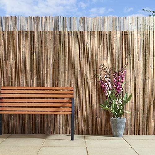 Garden Bamboo Reed Privacy Fence, durable outdoor privacy, balcony privacy fence, boundry privacy fence - Greensouq - 