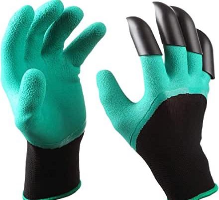 Garden Gloves with Claws "Hands Protection, Garden Safety Gloves, Easy Seeding and Garden Works" - Greensouq - 
