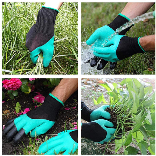 Garden Gloves with Claws "Hands Protection, Garden Safety Gloves, Easy Seeding and Garden Works" - Greensouq - 