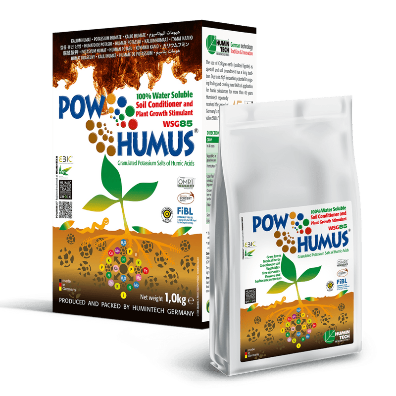 German brand Humic Acid powder 1kg pack - Greensouq - 