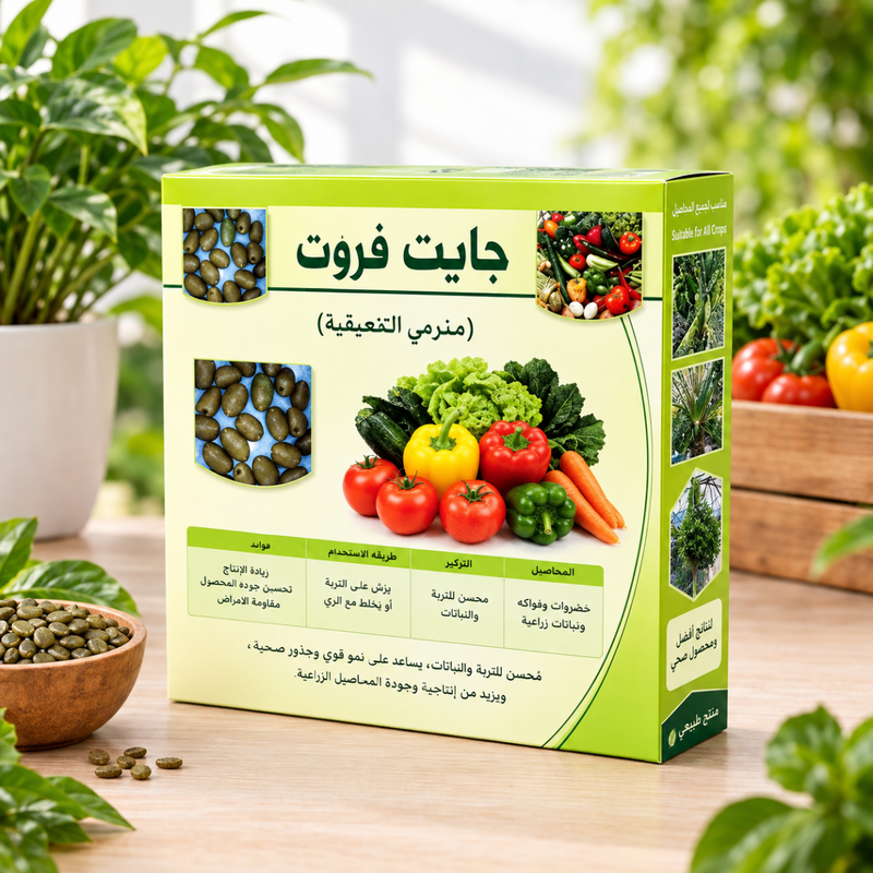 Giant Fruit Fertilizer "100% organic general stimulant" 1Kg - Greensouq -