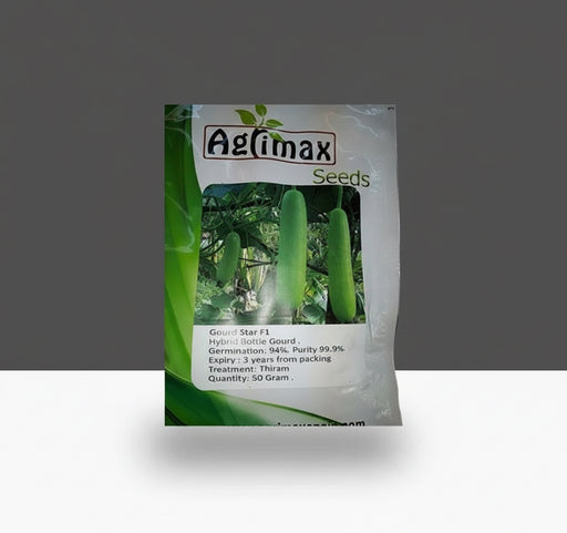 Gourd Star Bottle Gourd F1 Premium Quality Seeds - Greensouq - 