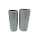 granite grey fancy ceramic pot long