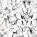 white marble gravel