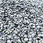 Gray River Pebbles "Natural Garden Material" - Greensouq - 