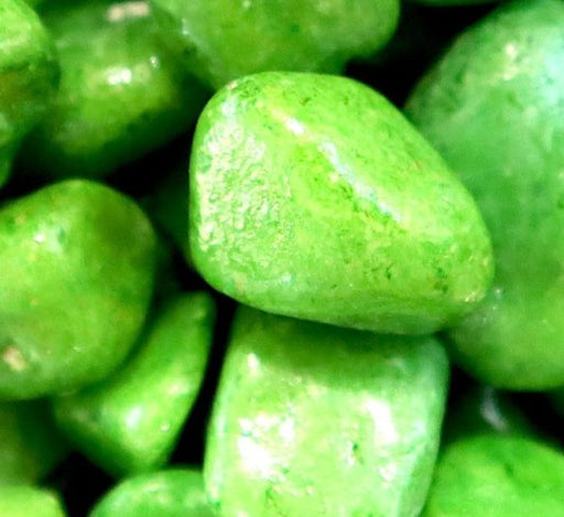 Green Decorative Painted Pebbles "Aquarium" 10 - 15mm - Greensouq - 