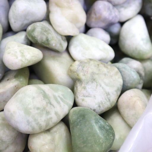 Green Polished Pebbles 20Kg - Greensouq - 