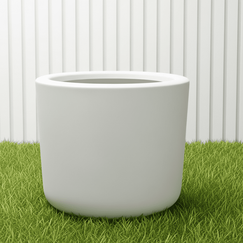 GRP Round Flower Pot All Sizes/ GRP Planter - Greensouq - 